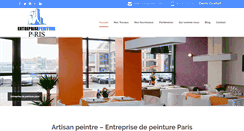 Desktop Screenshot of entreprise-de-peinture-paris.com